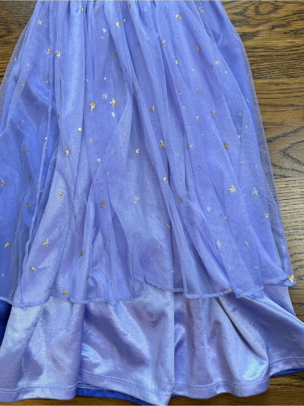 Disney Wish Girls Asha & Wishing Star Purple Princess Tulle Dress Star Print 3T - Picture 12 of 12